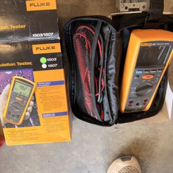 fluke insulator tester 1507