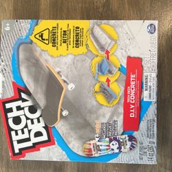TeckDeck DIY concrete Modeling With Board