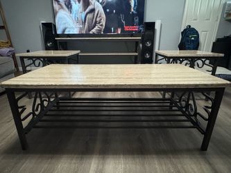 Matching Coffee Table, 2 End Tables and TV Stand