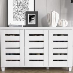 White Shoe Cabinet (Wayfair)