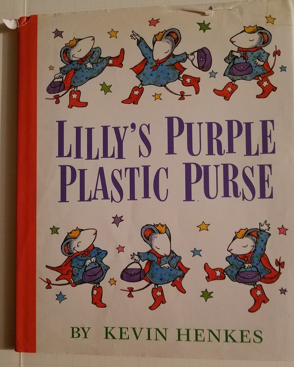 Lily's purple plastic purse book