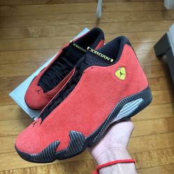 Size 10.5 - Jordan 14 Ferrari