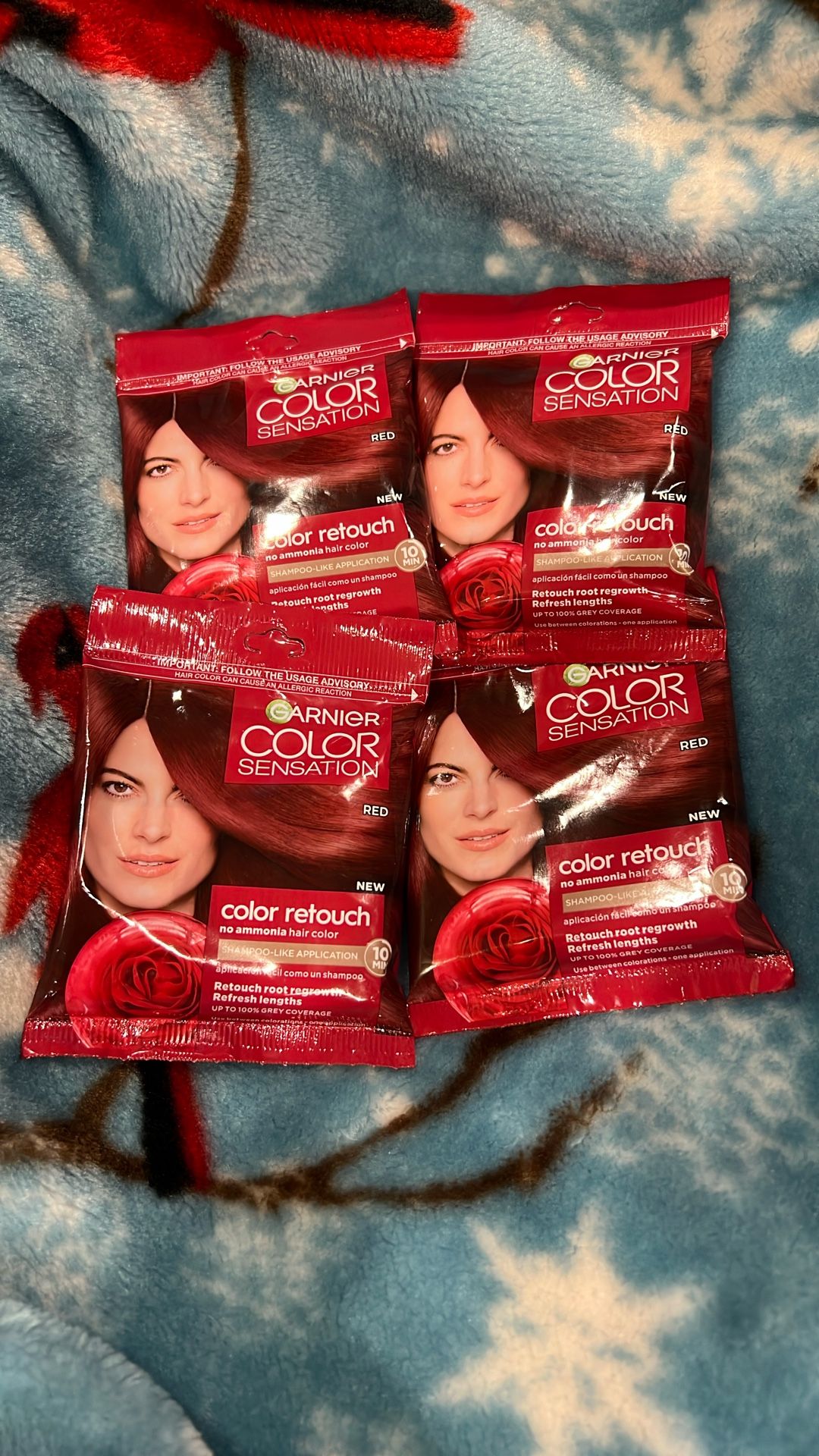 Garnier Color Sensation Color Retouch No Ammonia Hair Color, Red