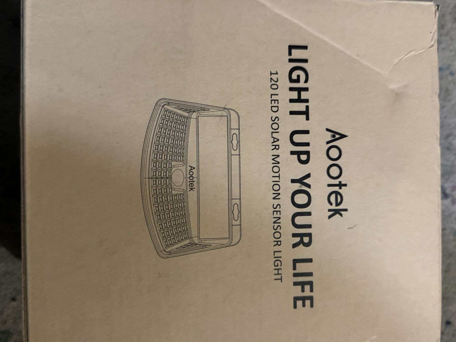 120 Led Solar Motion sensor Lights 