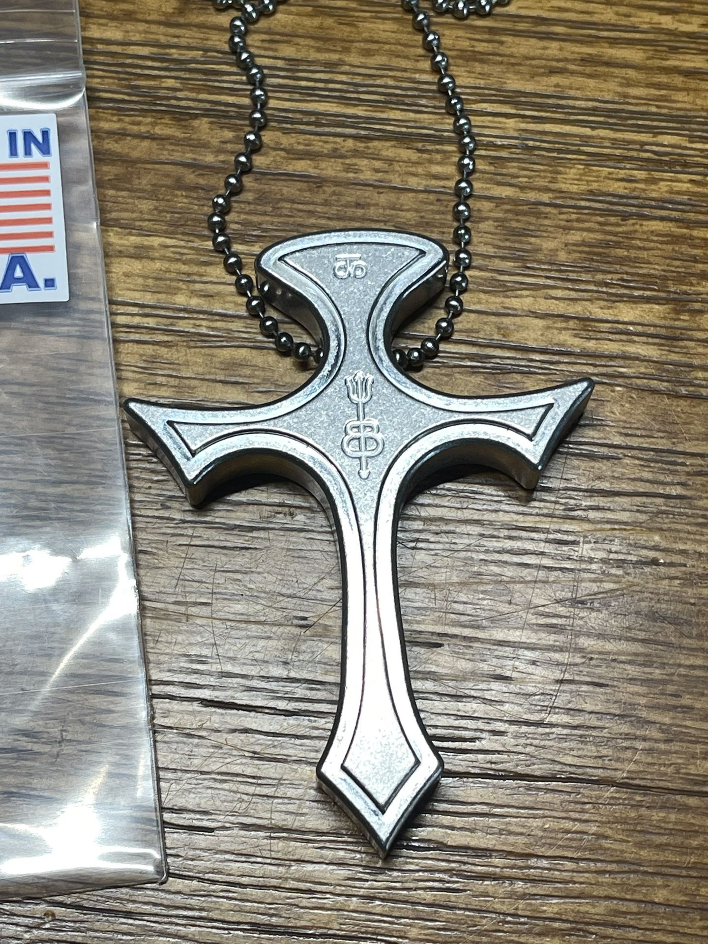Billy Trident CruX Turner CNC Necklace Pendant