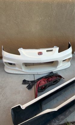 2005-2006 Acura RSX Type-S Aftermarket Body Kit + Front & Rear Bumpers + Taillights