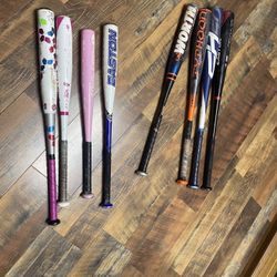 Softball And Baseball Bats