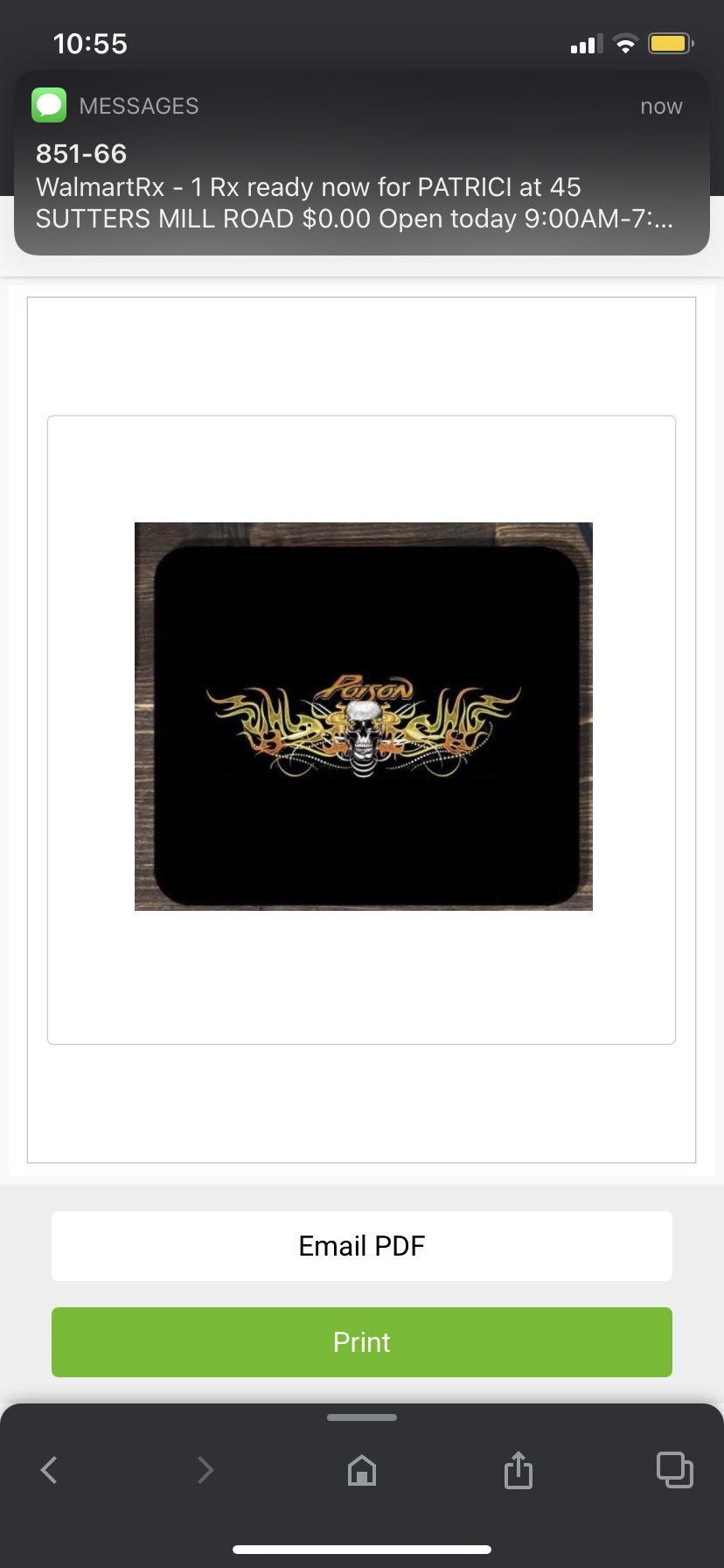 Poison Mouse Pad 