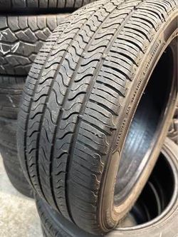 235-45-18=Used tires, top condition balance installation included $260 #4 tires