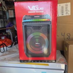 Bluetooth Speaker With Led Light USB Mic Input 