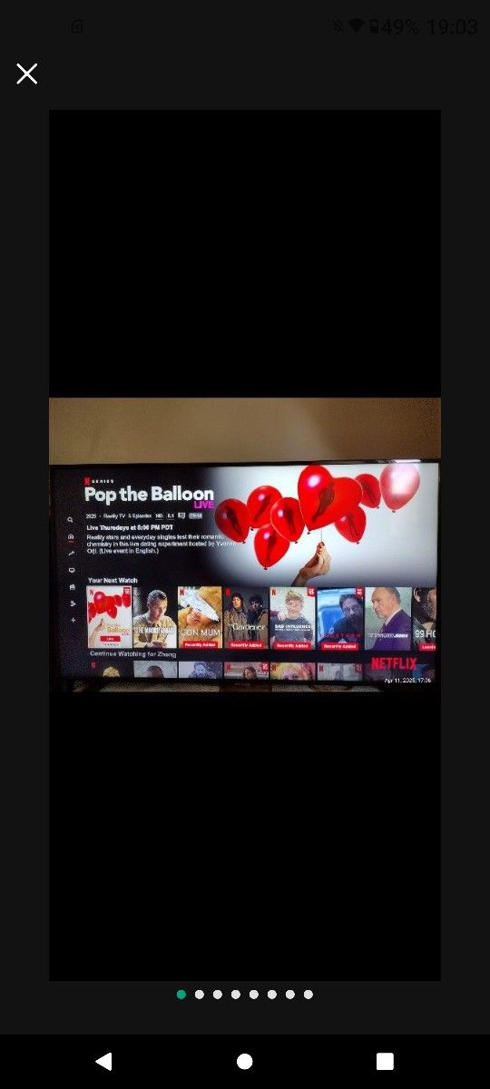 Samsung 50 In 50" Smart TV 4K video, movie Smart connection with blue tooth, WiFi And More