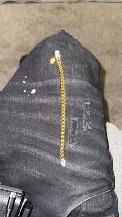 Gold plated bracelet