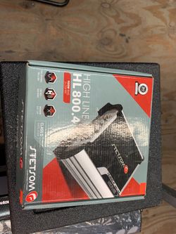 STETSOM 800.4 amplifier