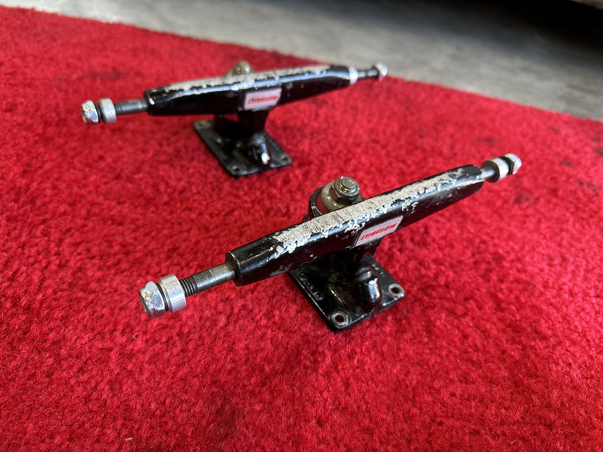 Vintage Skateboard Trucks- MOTOBILT- And INDY stage One- Nice Shape
