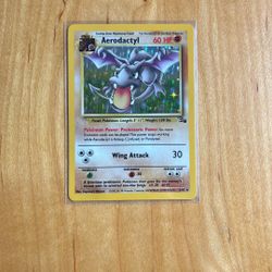 Aerodactyl 1/62 Holo Ungraded 