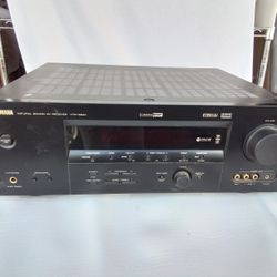 Yamaha Model HTR-5940  Natural Sound AV Receiver, Dolby, 350 Watts,  No HDMI Inputs, Good Working Preowned Condition.