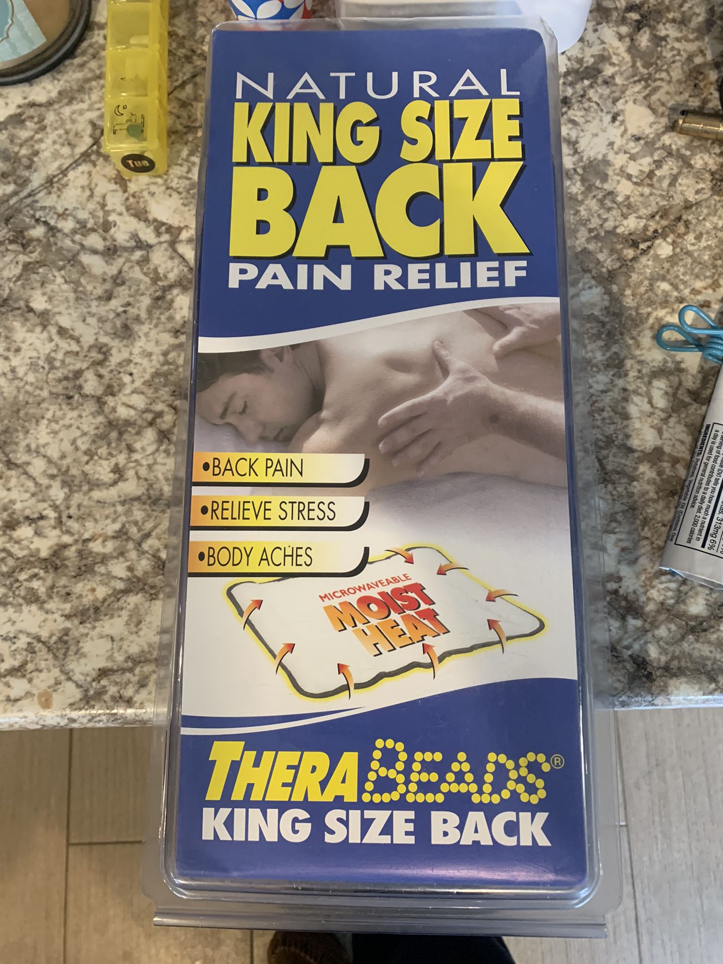 King Size Heat Pad Beaded For Microwave 