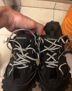 Balenciaga Track Sneakers Black White