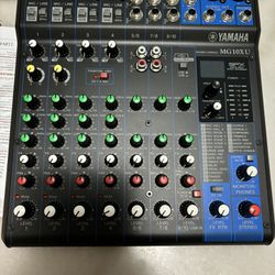 Yamaha MG10XU - 10-channel SPX Analog Mixer