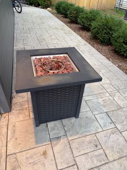 Propane fire pit