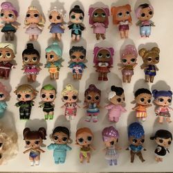 L.O.L. Dolls Bundle Of Dolls And Accessories Preloved 