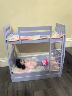 Bunk bed toy for dolls