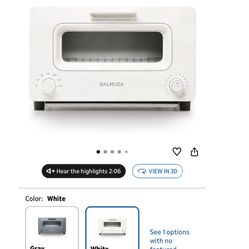 Brand new BALMUDA steam toaster oven – high-end kitchen upgrade 🔥