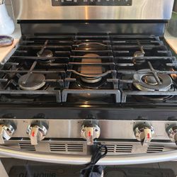 Samsung 30 In Propane Stove Oven Convection Slide In 