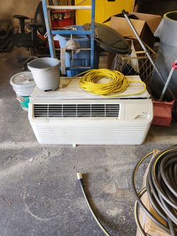 Wall A/C and heater combo unit