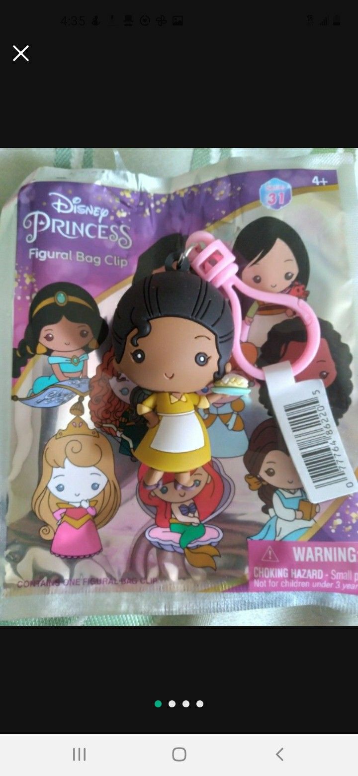 Disney Princess Tiana Figural Collectable New Keyring