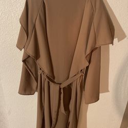 Fashion Nova Business Casual Walnut Coat