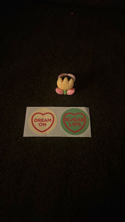 Toy ring, and stickers