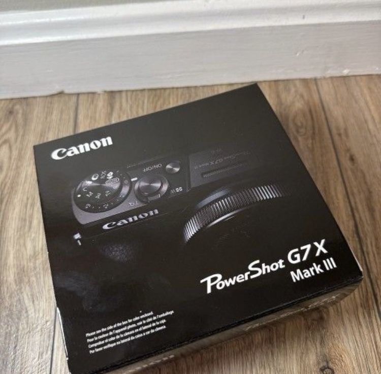 Canon PowerShot G7 X Mark III - 20.1MP Point & Shoot Digital Camera - Black