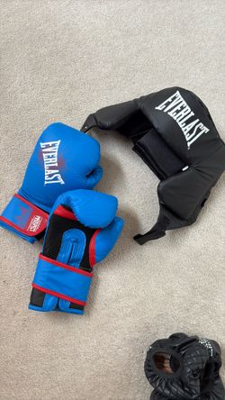 Boxing Gloves & Head Pad (youth)