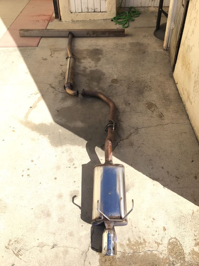 Integra DC2 comptech exhaust system
