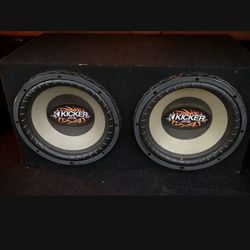 kicker speakers size 12
