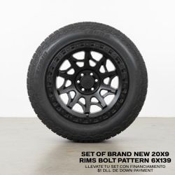 Wheels 20x9   6x139 Down Only $1
