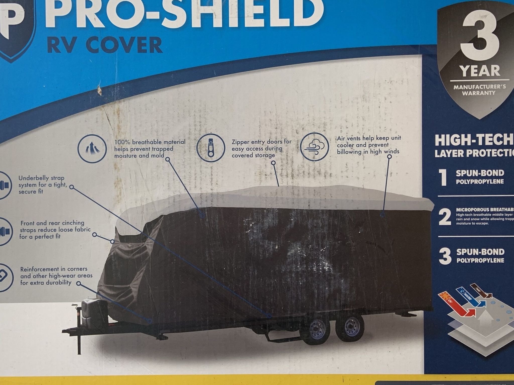 Pro-Shield RV Cover For Travel Trailer