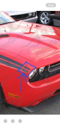 10-14 Challenger RT Stripe Extensions Only
