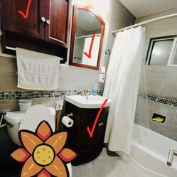 Free Bathroom Vanity Combo As Is