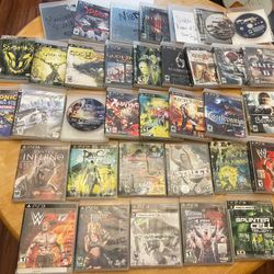 Assorted PS3 Games