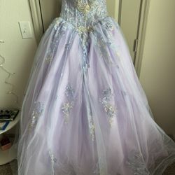 Lilac Quince dress
