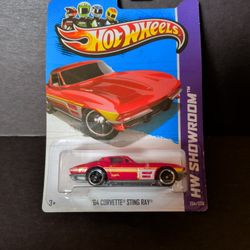 Hot Wheels Showroom '64 Corvette Sting Ray 