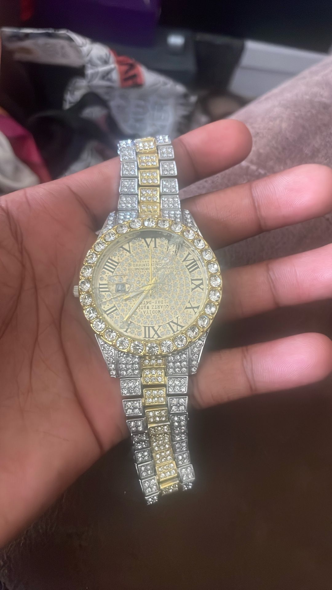 Gold And Silver Watch
