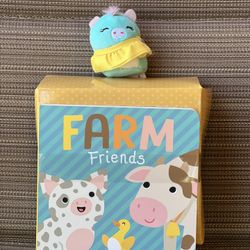 Squishmallow Farm Friends Book
