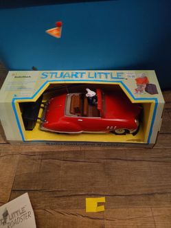Stuart little  red roadster radio control car