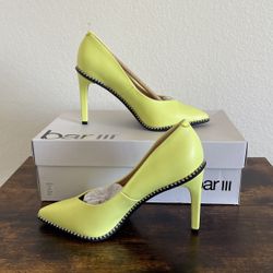 Neon yellow High Heels