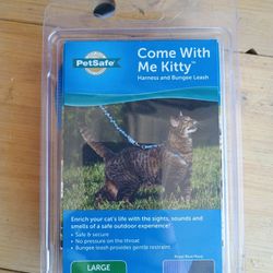 PetSafe Come With Me Kitty Harness Bungee Leash- Large
