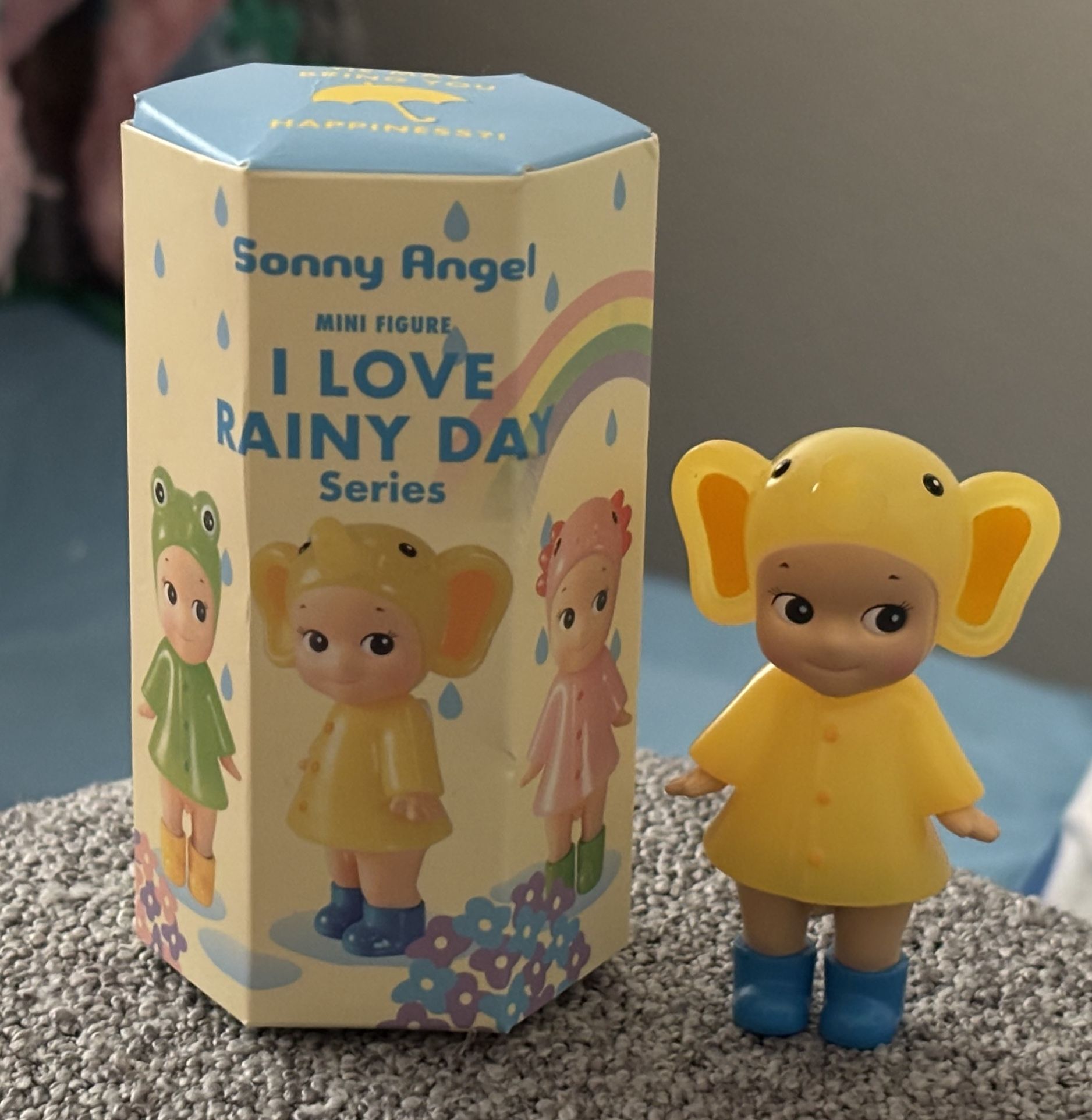 Sonny Angel: I LOVE RAINY DAY Series - Elephant
