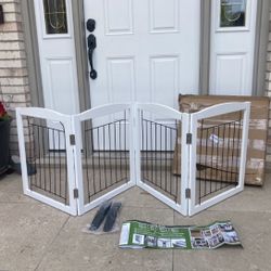 New Wooden Gate (80” Across X 30” Tall 